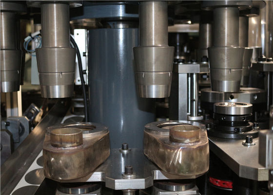 Professional Coffee / Ice Cream Paper Cup Machine With Inspection System , High Speed Paper Cup Making Machine