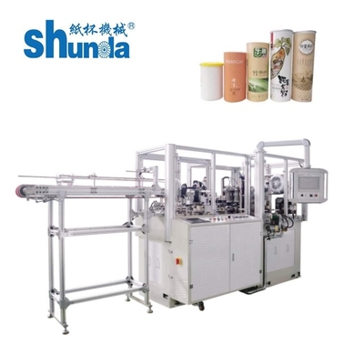 เครื่องขึ้นรูปหลอดกระดาษความเร็วกลางอัตโนมัติสำหรับกล่องกระดาษทิชชูสำหรับการเดินทางขนาดเล็กด้วยระบบอัลตราโซนิกและระบบลมร้อน