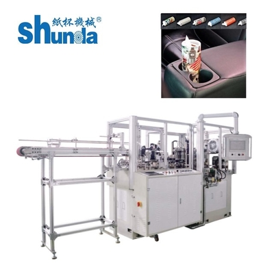 เครื่องทำหลอดกระดาษแบบขนานอัตโนมัติพร้อมระบบควบคุมเซอร์โวมอเตอร์และอัลตราโซนิกในความเร็วสูงสุด 80 ชิ้น / นาที