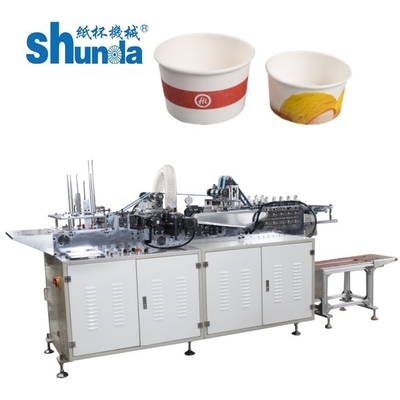 อัตโนมัติ Flanging กระดาษ ขาด Skiving เครื่อง ปรับปรุงความราบของเย็บในถังกระดาษ