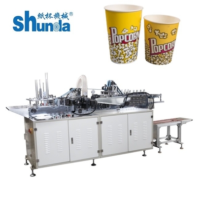 เครื่องปักกระดาษถ้วย Flanger Hot Melt Glue + PE Film Seam Sealing Solution